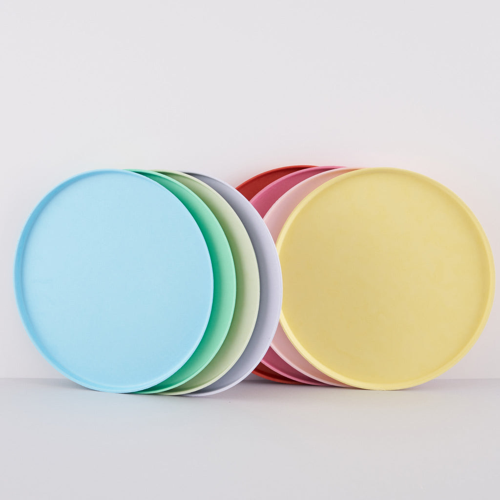 Bright Mix Eco Compostable Plates