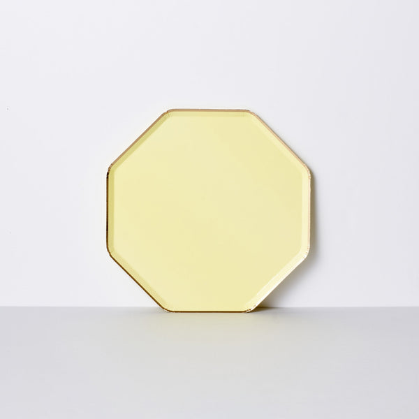 Pale Yellow Dinner Plate